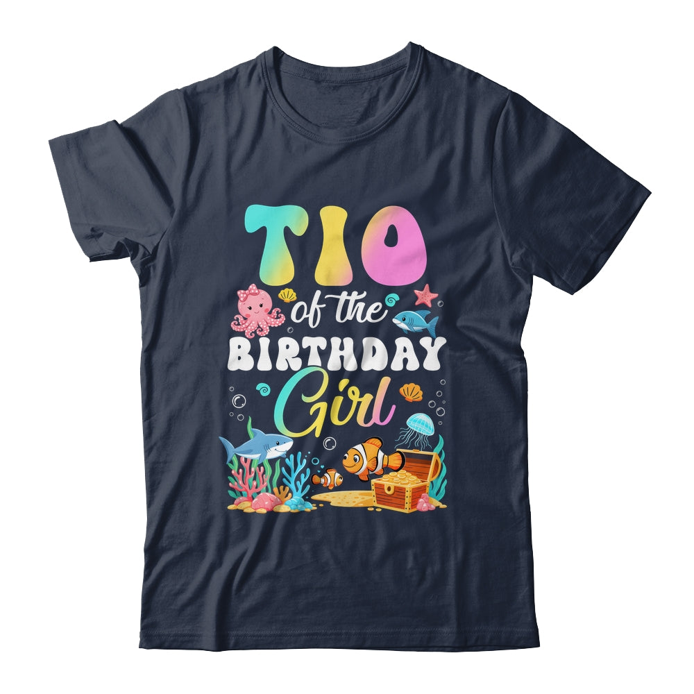 Tio Of The Birthday Girl Sea Fish Ocean Aquarium Shirt & Hoodie | teecentury