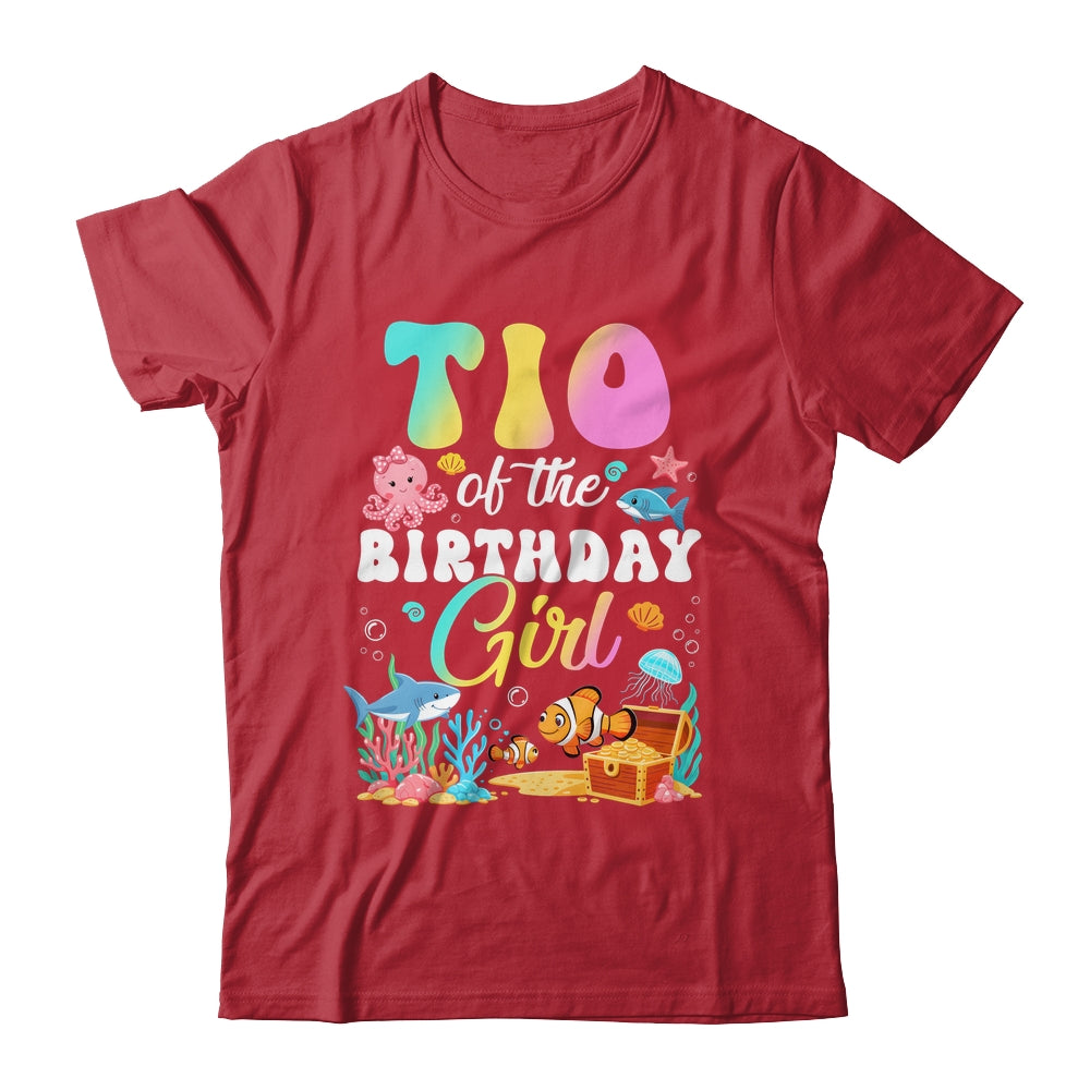 Tio Of The Birthday Girl Sea Fish Ocean Aquarium Shirt & Hoodie | teecentury
