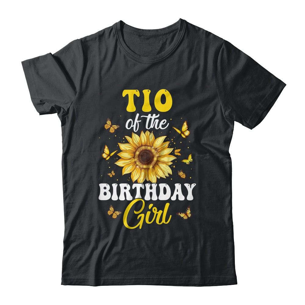 Tio Of The Birthday Girl Sunflower Party Family Matching Shirt & Hoodie | teecentury