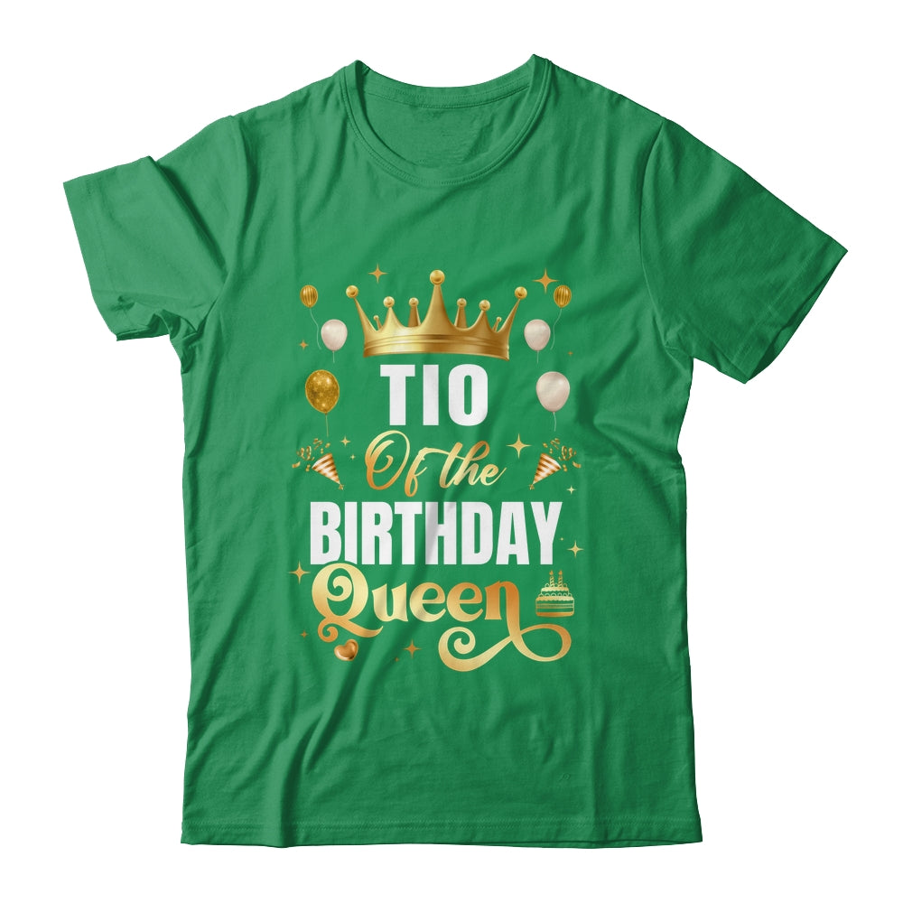 Tio Of The Birthday Queen Funny Matching Birthday Party Shirt & Hoodie | teecentury