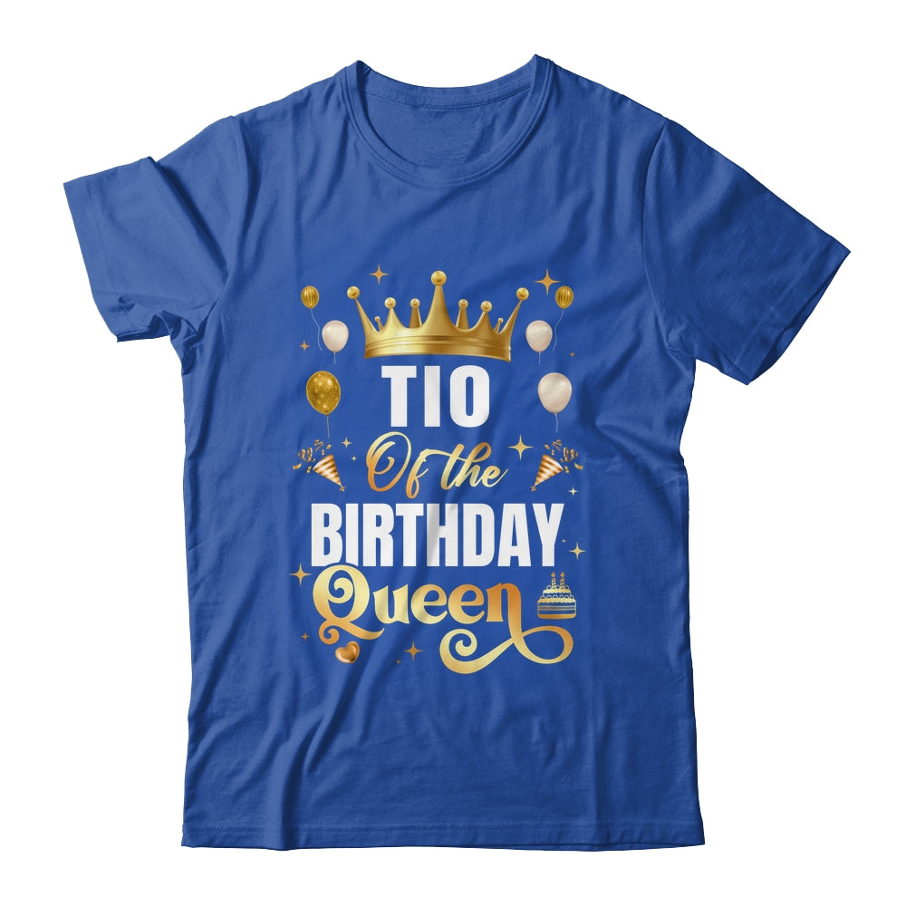 Tio Of The Birthday Queen Funny Matching Birthday Party Shirt & Hoodie | teecentury