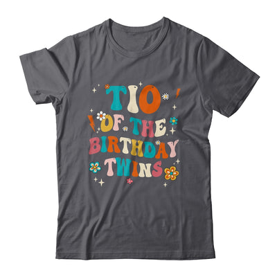 Tio Of The Birthday Twins Boys Girls Party Retro Bday Shirt & Hoodie | teecentury