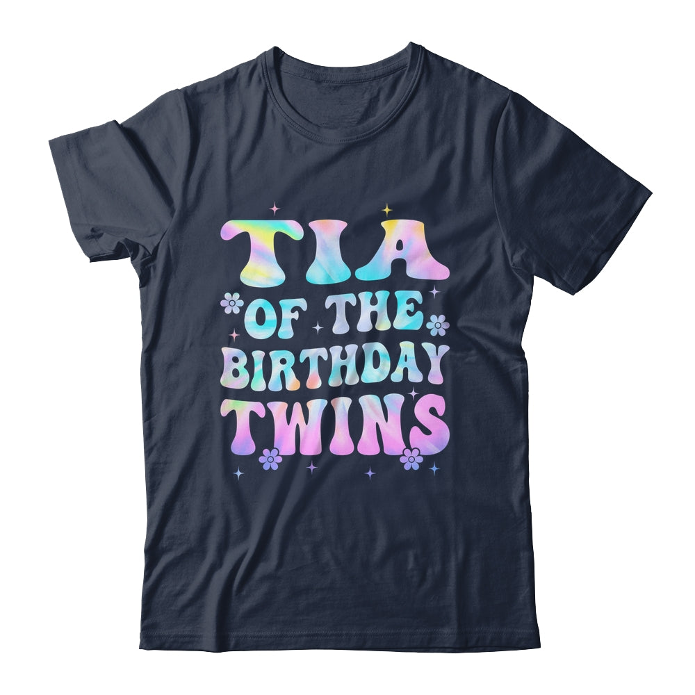 Tio Of The Birthday Twins Girls Kids Party Retro Bday Shirt & Hoodie | teecentury