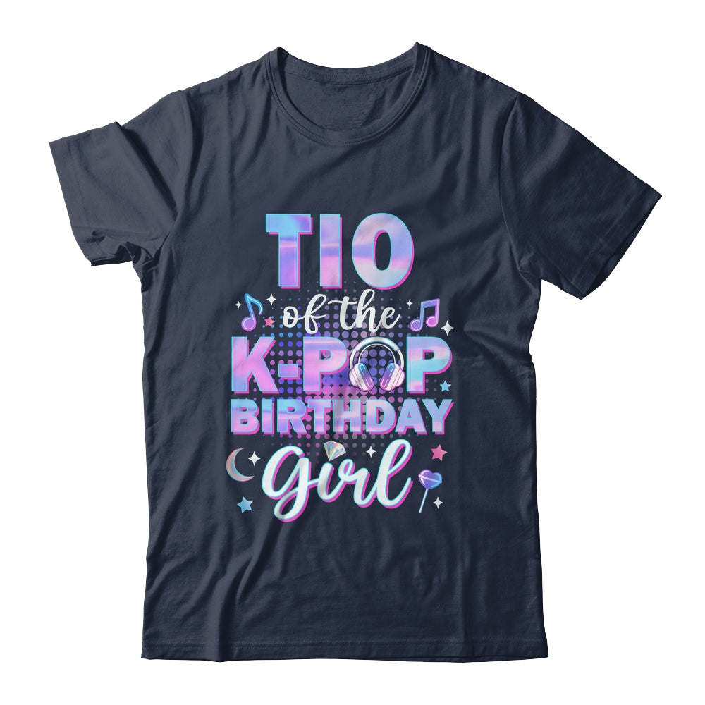 Tio Of The K-Pop Birthday Girl Matching Family Music Shirt & Hoodie | teecentury