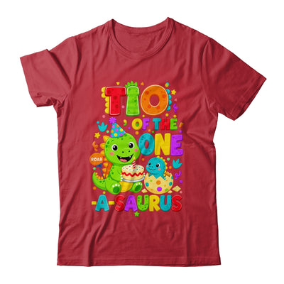 Tio Of The One-A-Saurus 1St Birthday Boy T-Rex Dinosaur Shirt & Hoodie | teecentury