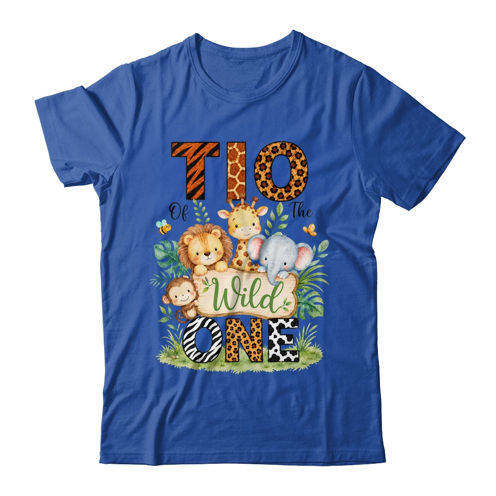 Tio Of The Wild One First Birthday Boy Jungle Safari Shirt & Hoodie | teecentury