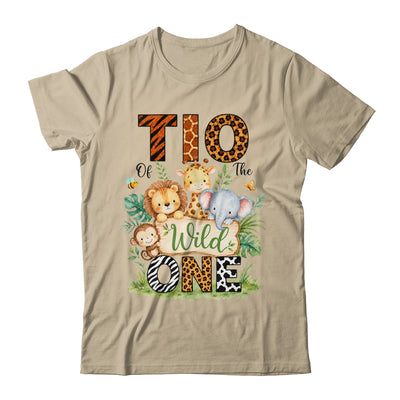 Tio Of The Wild One First Birthday Boy Jungle Safari Shirt & Hoodie | teecentury
