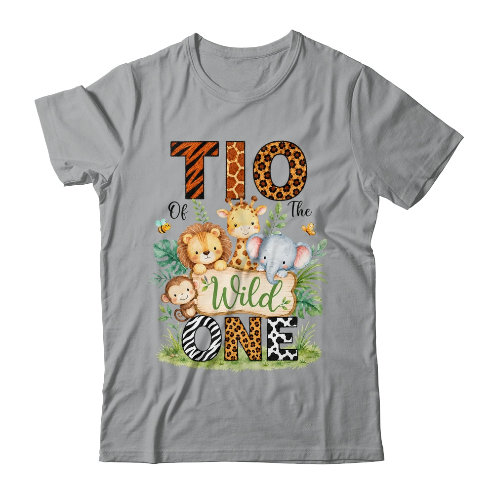 Tio Of The Wild One First Birthday Boy Jungle Safari Shirt & Hoodie | teecentury