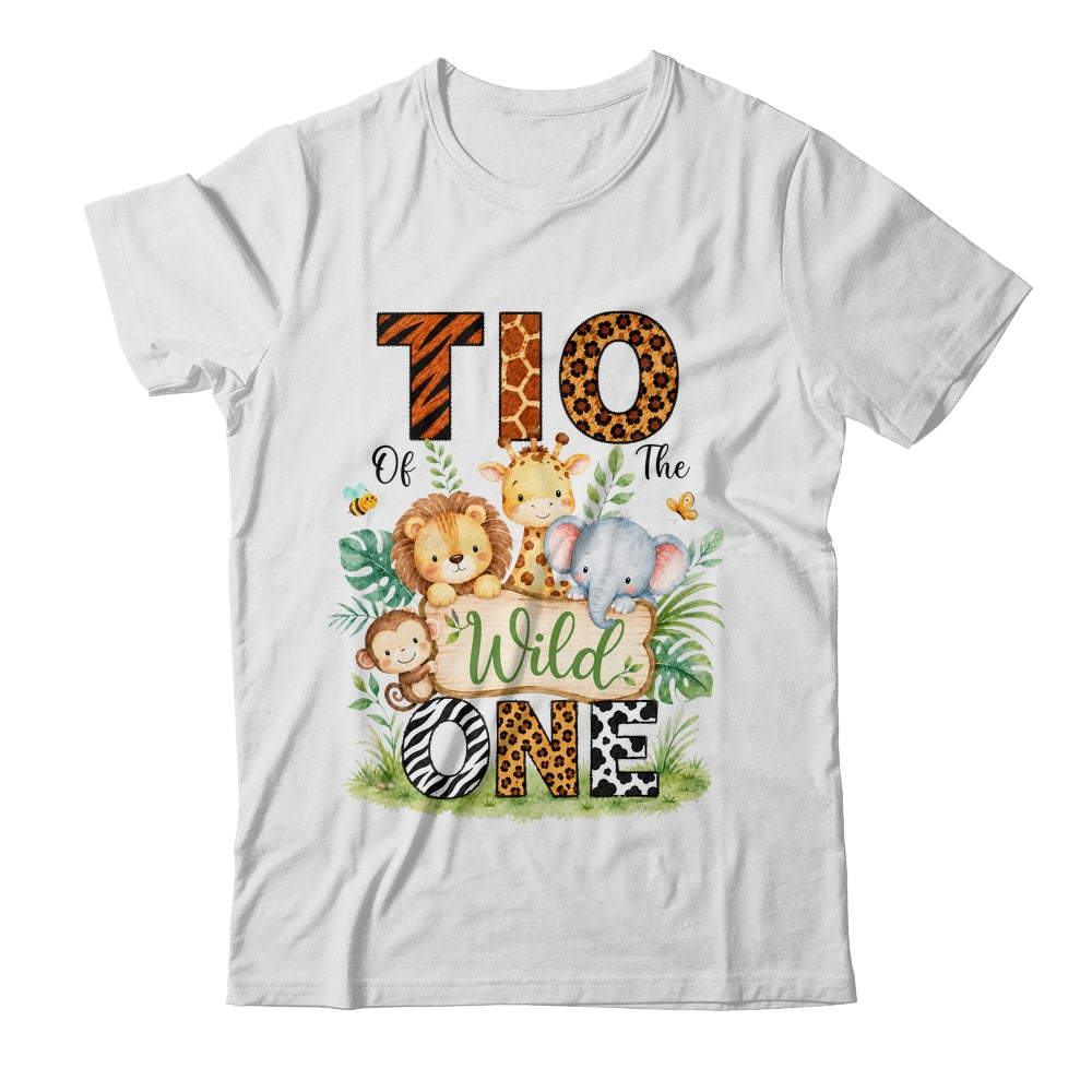 Tio Of The Wild One First Birthday Boy Jungle Safari Shirt & Hoodie | teecentury