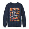 Tis The Season Pumpkin Autumn Fall Y'all Leaves Thanksgiving Shirt & Sweatshirt | teecentury
