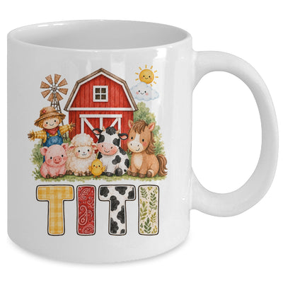 Titi Farm Cow 1St Birthday Girl Boy Matching Family Mug | teecentury