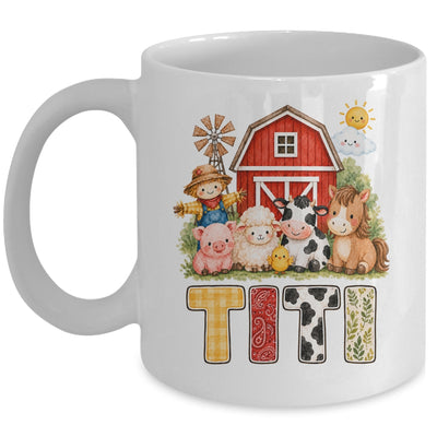 Titi Farm Cow 1St Birthday Girl Boy Matching Family Mug | teecentury