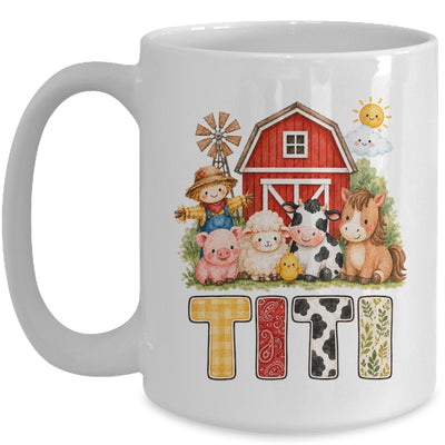 Titi Farm Cow 1St Birthday Girl Boy Matching Family Mug | teecentury