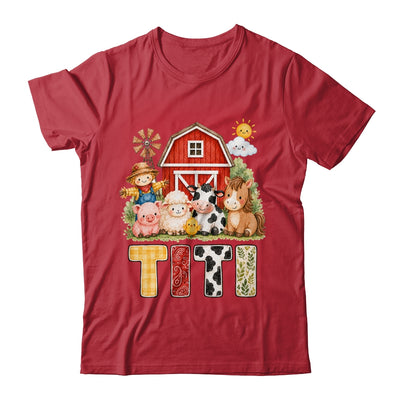 Titi Farm Cow 1St Birthday Girl Boy Matching Family Shirt & Hoodie | teecentury