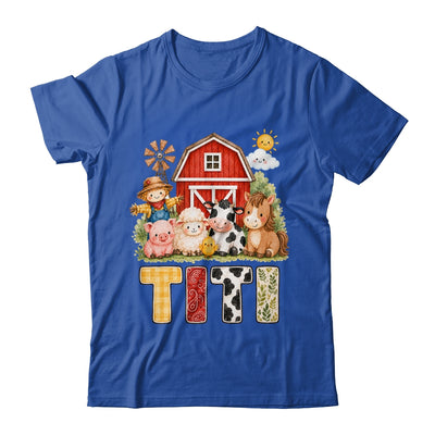 Titi Farm Cow 1St Birthday Girl Boy Matching Family Shirt & Hoodie | teecentury