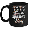 Titi Of The Birthday Boy Cow Farm 1st Birthday Boy Mug | teecentury