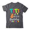 Titi Of The Birthday Capybara Girl Bday Party Family Shirt & Hoodie | teecentury