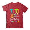Titi Of The Birthday Capybara Girl Bday Party Family Shirt & Hoodie | teecentury
