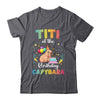 Titi Of The Birthday Girl Capybara Bday Party Family Shirt & Hoodie | teecentury