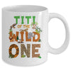 Titi Of The Birthday Wild One Safari Birthday Boy Family Mug | teecentury