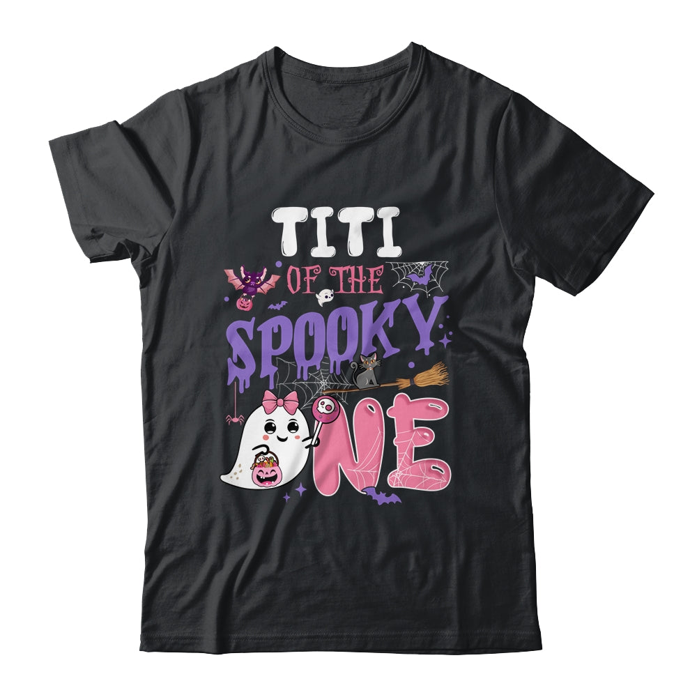Titi Of The Spooky One 1st Birthday Girl Halloween Ghost Shirt & Hoodie | teecentury