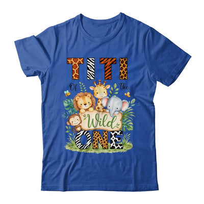 Titi Of The Wild One First Birthday Boy Jungle Safari Shirt & Hoodie | teecentury