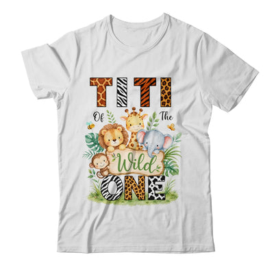 Titi Of The Wild One First Birthday Boy Jungle Safari Shirt & Hoodie | teecentury