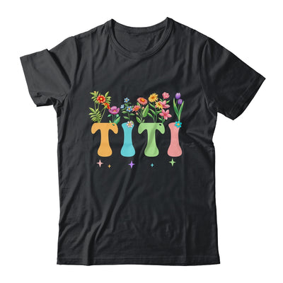 Titi Women Wildflower Floral Design Titi Mothers Day Shirt & Tank Top | teecentury