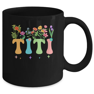 Titi Women Wildflower Floral Design Titi Mothers Day Mug | teecentury