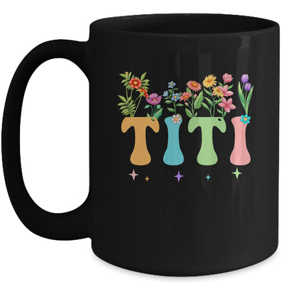 Titi Women Wildflower Floral Design Titi Mothers Day Mug | teecentury