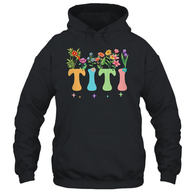 Titi Women Wildflower Floral Design Titi Mothers Day Shirt & Tank Top | teecentury