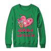 To Be Lovely And Caffeinated Valentine's Day Coffee Heart Shirt & Sweatshirt | teecentury