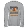 To My Dear Son In Law I Didn't Give You The Gift Of Life Son T-Shirt & Hoodie | Teecentury.com