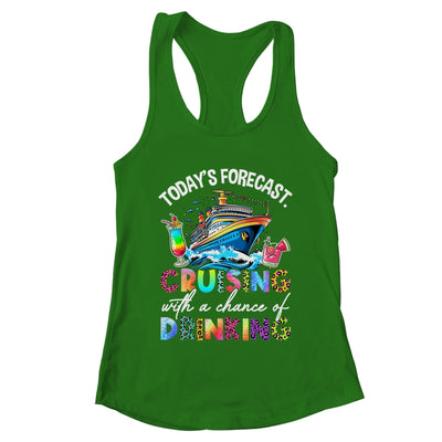 Today's Forecast Cruising With A Chance Of Drinking 2025 Shirt & Tank Top | teecentury