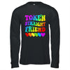 Token Straight Friend Rainbow Colors Heart Gay Pride LGBTQ Shirt & Hoodie | teecentury