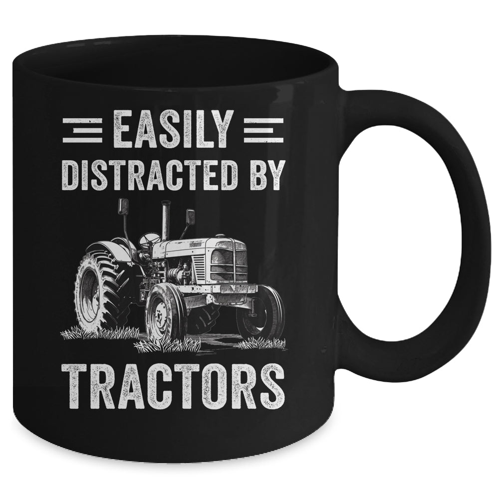 Tractor Art For Men Grandpa Farming Agriculture Farmer Truck Mug | teecentury