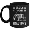 Tractor Art For Men Grandpa Farming Agriculture Farmer Truck Mug | teecentury