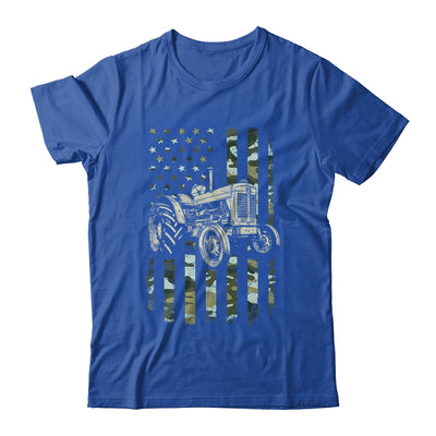 Tractor USA Flag Design For Patriotic Farmer Farming Lover Shirt & Hoodie | teecentury