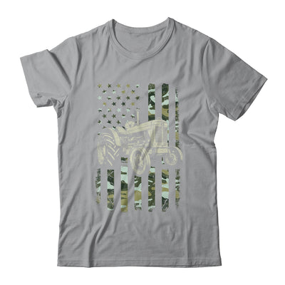Tractor USA Flag Design For Patriotic Farmer Farming Lover Shirt & Hoodie | teecentury