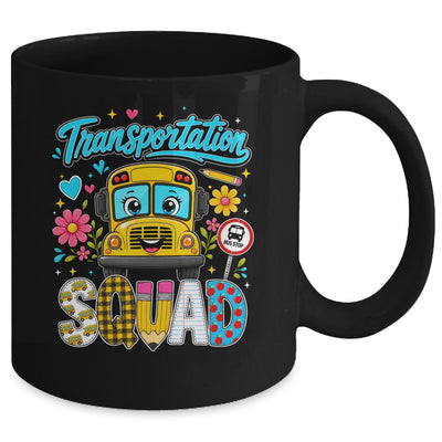 Transportation Squad Bus Driver Cute Back To School Bus Mug | teecentury