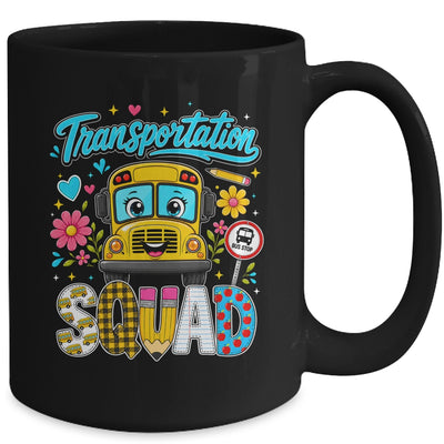 Transportation Squad Bus Driver Cute Back To School Bus Mug | teecentury