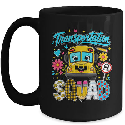 Transportation Squad Bus Driver Cute Back To School Bus Mug | teecentury