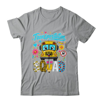 Transportation Squad Bus Driver Cute Back To School Bus Shirt & Hoodie | teecentury