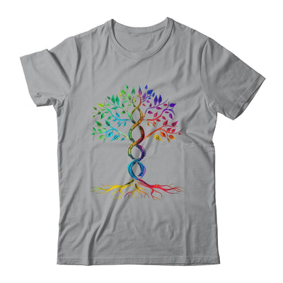 Tree Life Rainbow LGBT Cool Gay Pride Flag Ally Men Women Shirt & Tank Top | teecentury