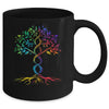 Tree Life Rainbow LGBT Cool Gay Pride Flag Ally Men Women Mug | teecentury