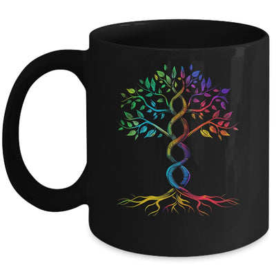 Tree Life Rainbow LGBT Cool Gay Pride Flag Ally Men Women Mug | teecentury