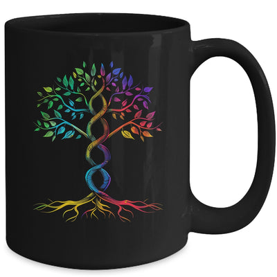 Tree Life Rainbow LGBT Cool Gay Pride Flag Ally Men Women Mug | teecentury