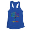 Tree Life Rainbow LGBT Cool Gay Pride Flag Ally Men Women Shirt & Tank Top | teecentury