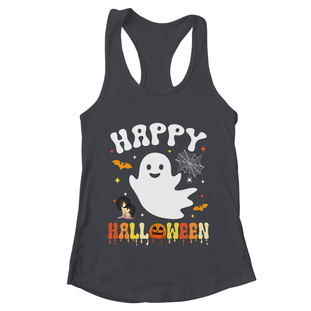 Trick Or Treat Halloween Ghost Happy Halloween Costumes Shirt & Tank Top | teecentury