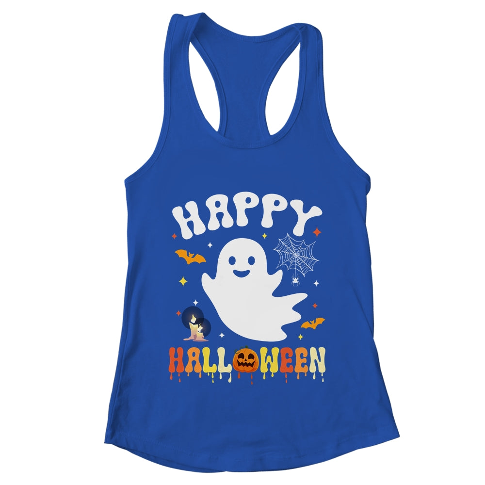 Trick Or Treat Halloween Ghost Happy Halloween Costumes Shirt & Tank Top | teecentury